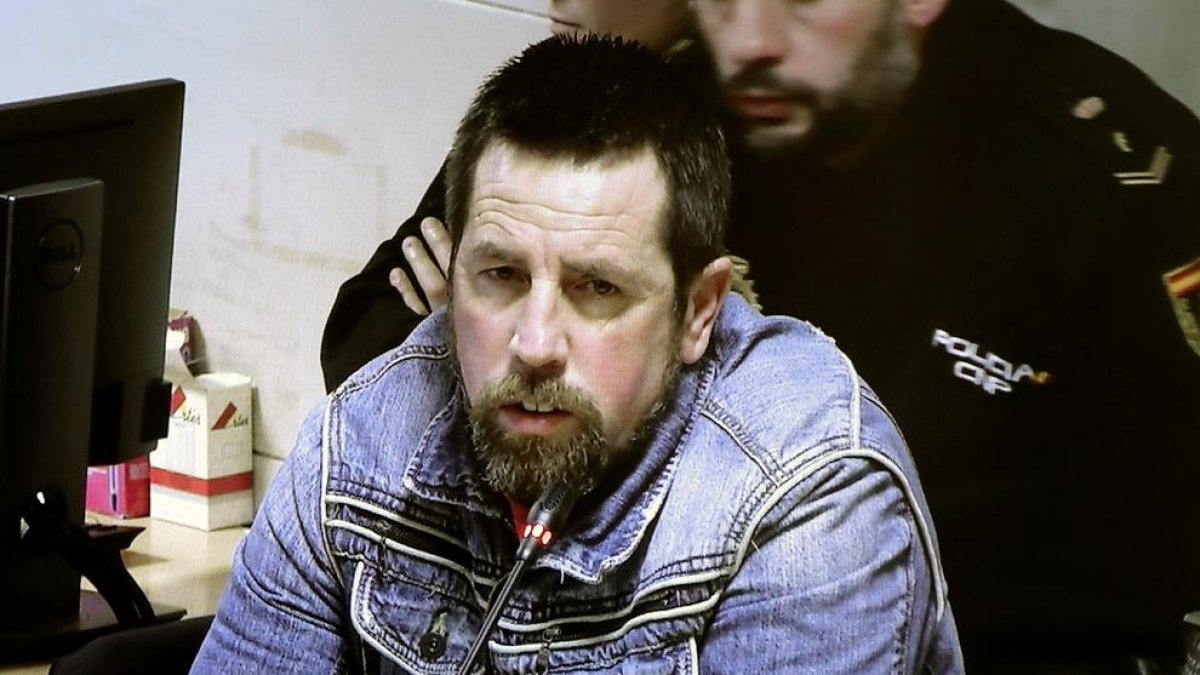 Una imagen de archivo de ‘El Chicle’ durante el juicio.