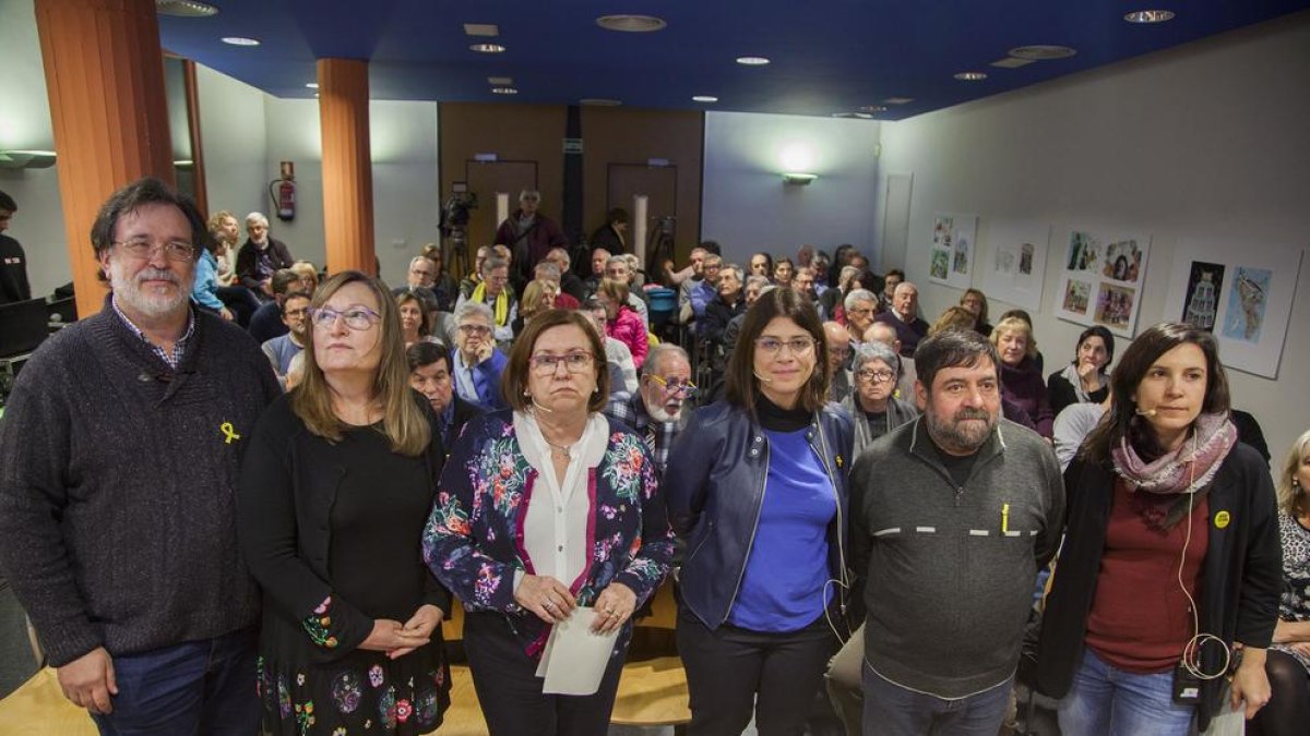 Imatge de la presentació de la Crida a Tàrrega.