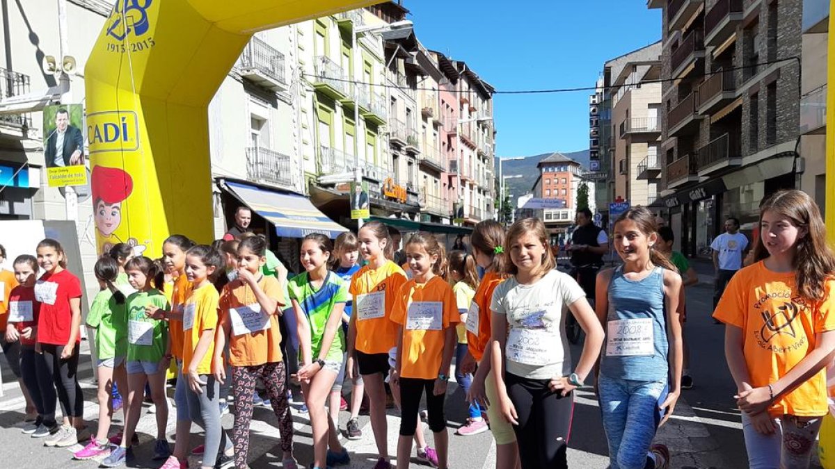 Una de les sortides del cros, el cap de setmana passat.