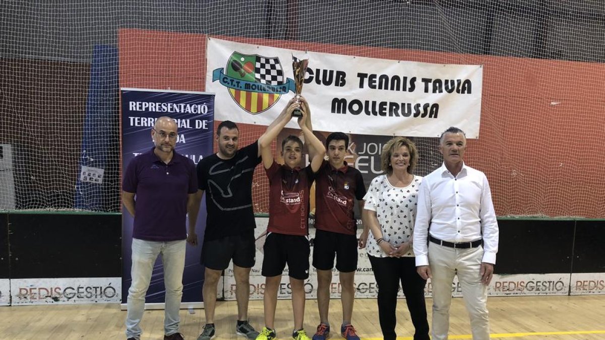 El CTT Borges, campeón provincial por equipos de tenis de mesa