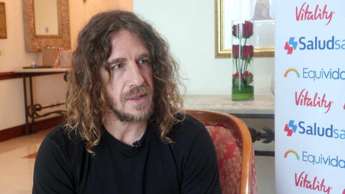 Carles Puyol, en una entrevista reciente.