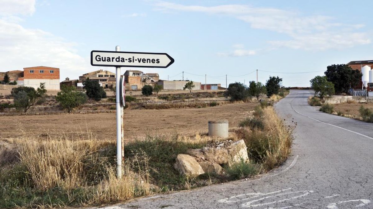 El nucli de Guarda-si-venes, a Guissona.