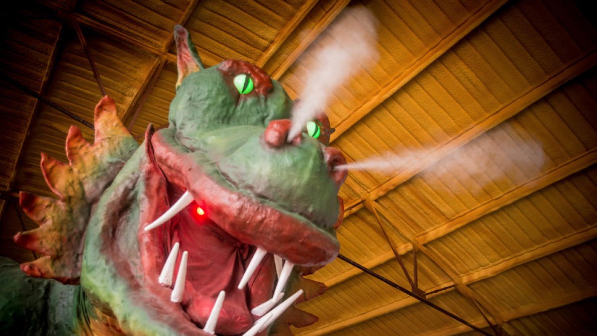 reserves de menjar. La brigada municipal guarda tots els xumets que la canalla de Lleida penja al Marraco.