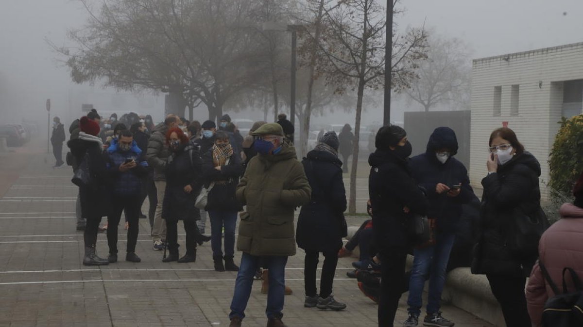Un total de 773 personas se hicieron ayer un test rápido en Cappont.