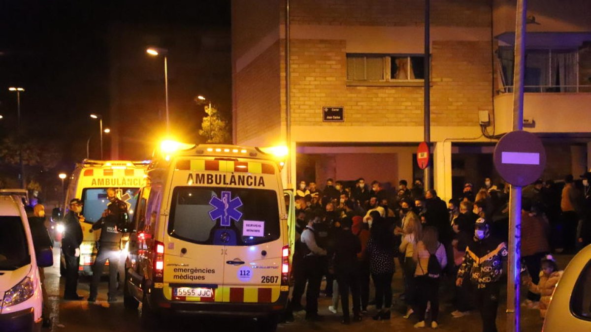 L’incident va causar una gran expectació entre els veïns.