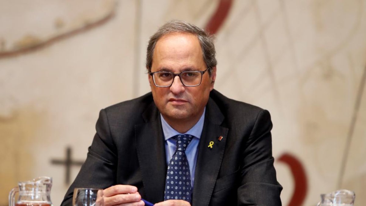 El presidente de la Generalitat, Quim Torra.