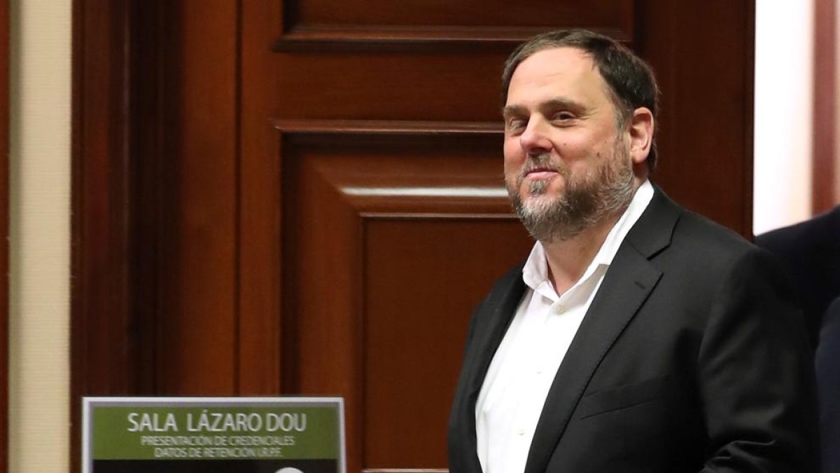 El diputado electo Oriol Junqueras.