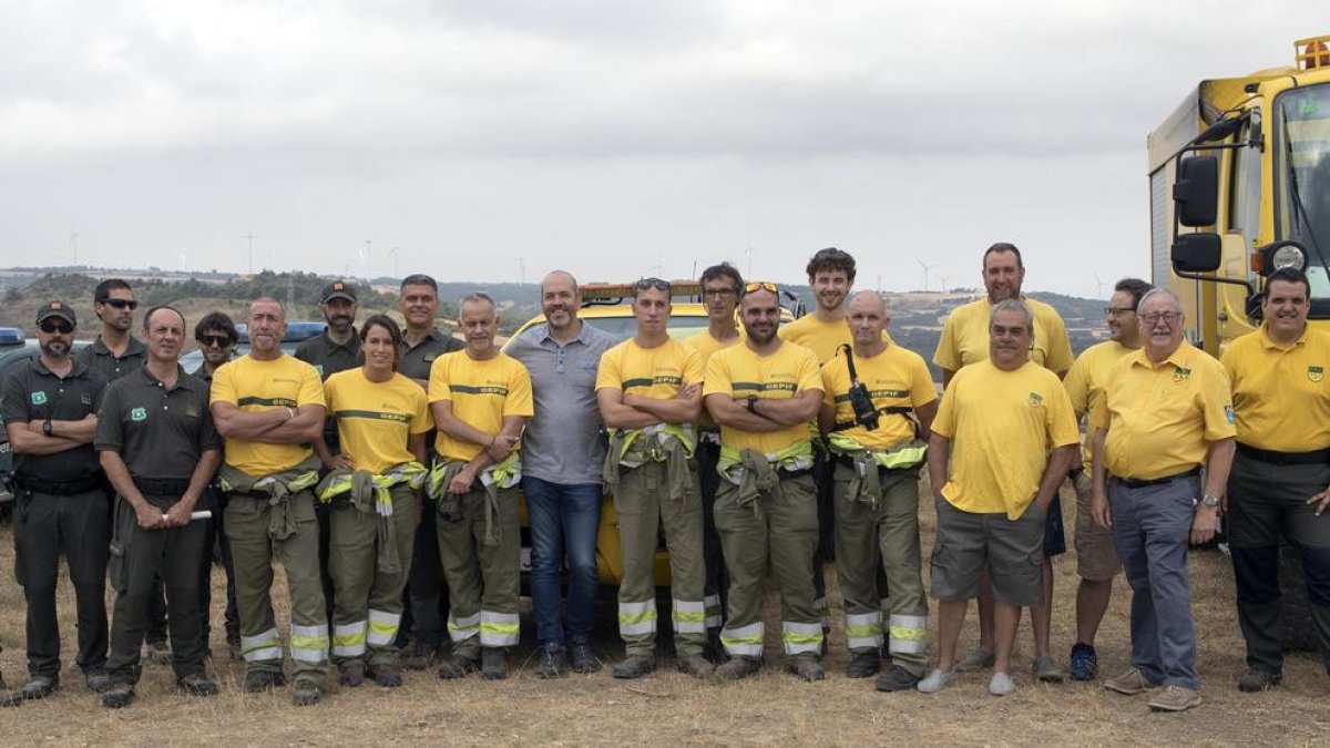 Calaf va acollir ahir al matí el balanç de la campanya de prevenció d’incendis per la sega.