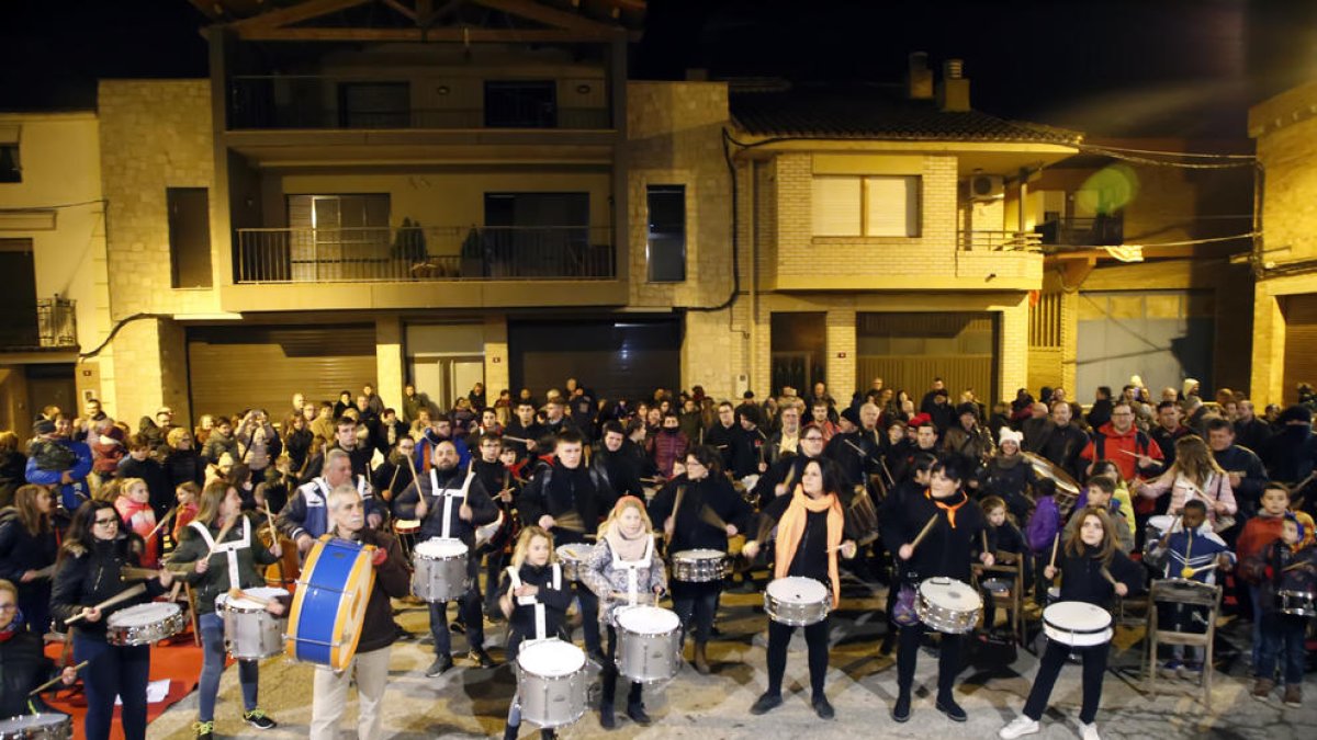 Tamborinada del año pasado en Torrelameu.