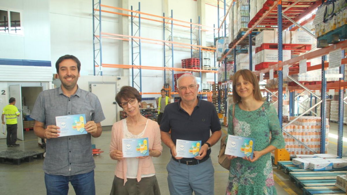 La presentación del Informe 2018 del Banc, ayer en Lleida.