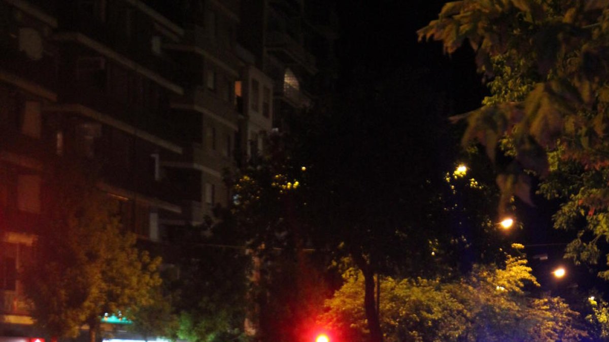 Imagen de archivo de un control de la Guardia Urbana.