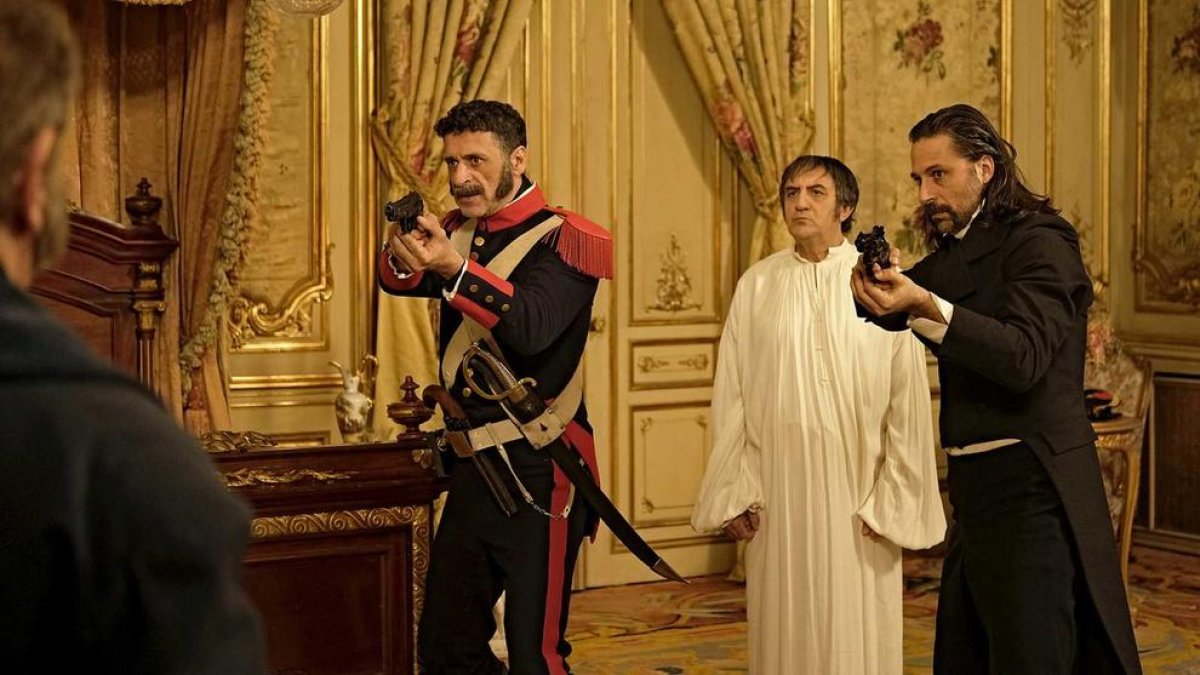 Una escena del capítol setè.