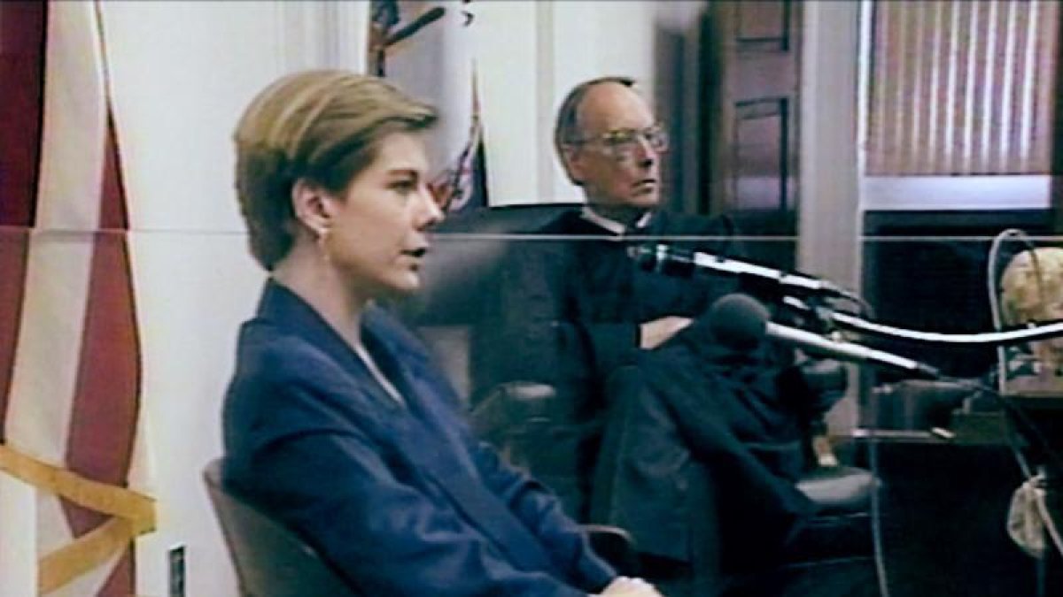 Elizabeth Haysom en una comparecencia fechada en 1990.