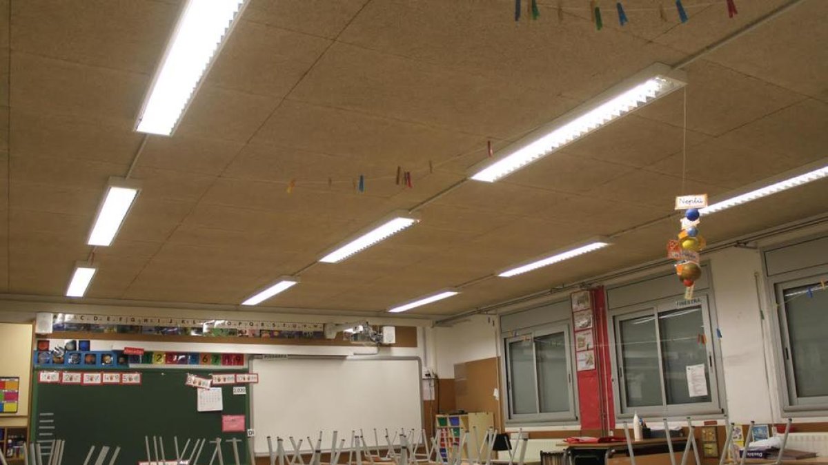 Vista general de una clase.