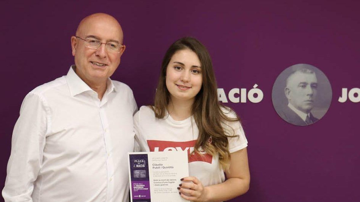 Una alumna del Guindàvols gana el Premio Josep Irla 2019
