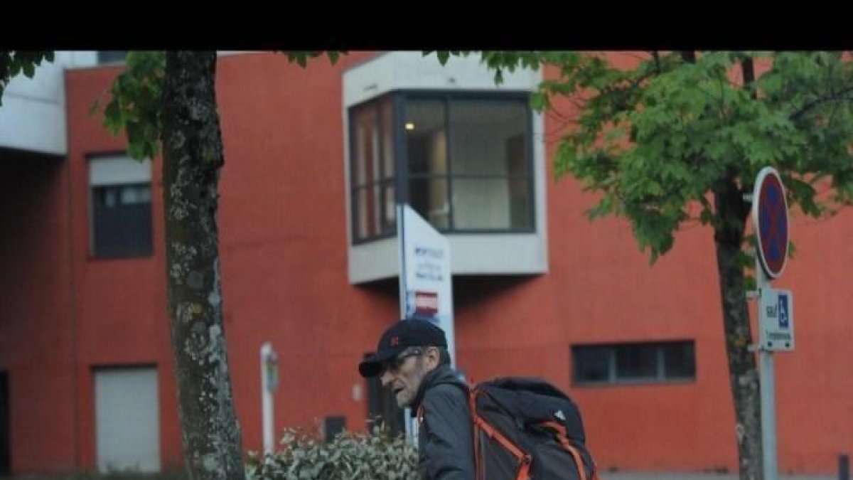 Josu Ternera instantes antes de su detención el jueves.