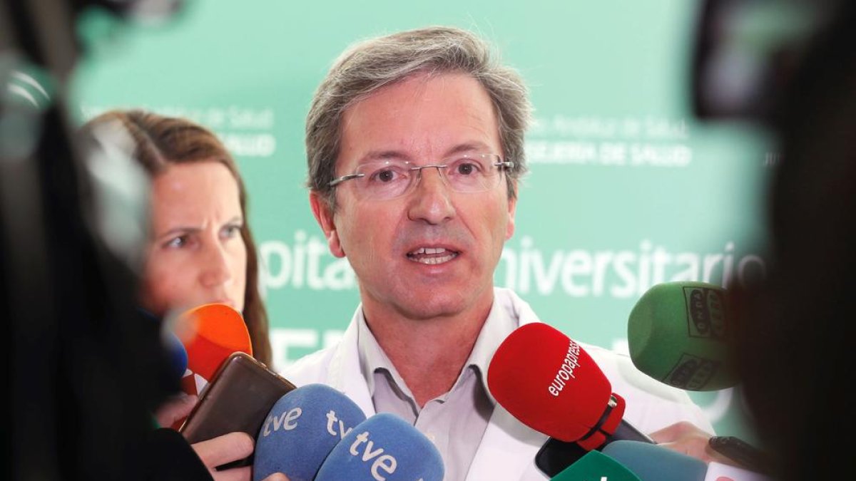 José Miguel Cisneros, portaveu de l’Hospital del Rocío de Sevilla.