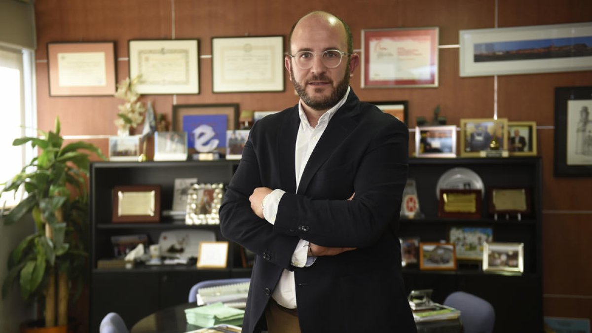 El presidente de la entidad, Marc Cerón