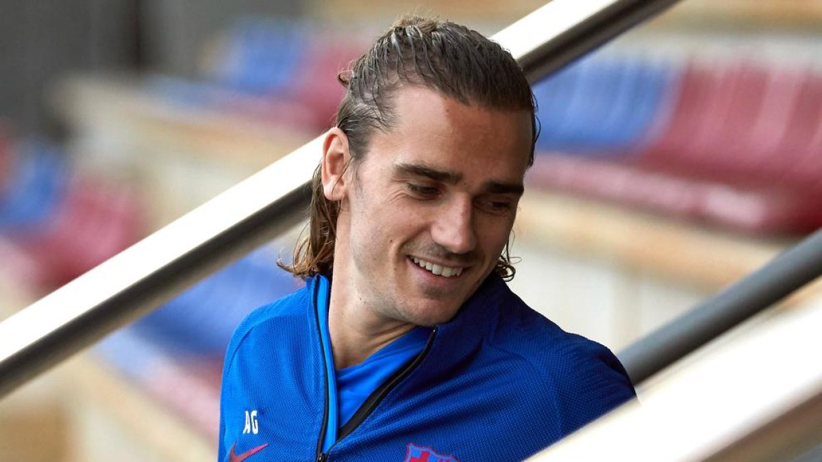 Griezmann, en foto de archivo, pide paciencia a la afición.