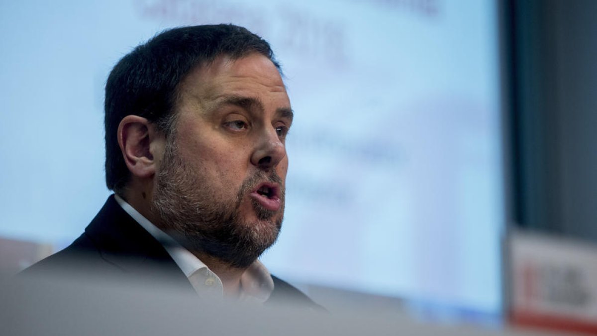 El líder de ERC, Oriol Junqueras.