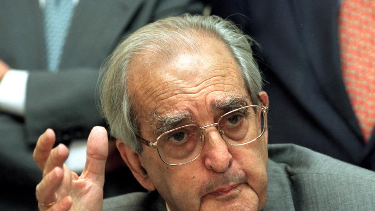 Muere Fernando Morán, el ministre d'Exteriors que va signar l'entrada a Europa