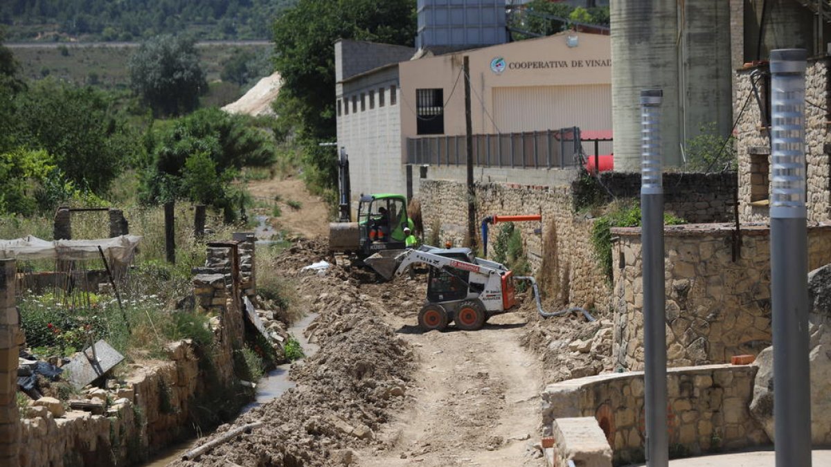 Obres a Vinaixa a finals de juny per reparar conduccions de la Mancomunitat d’Aigües.