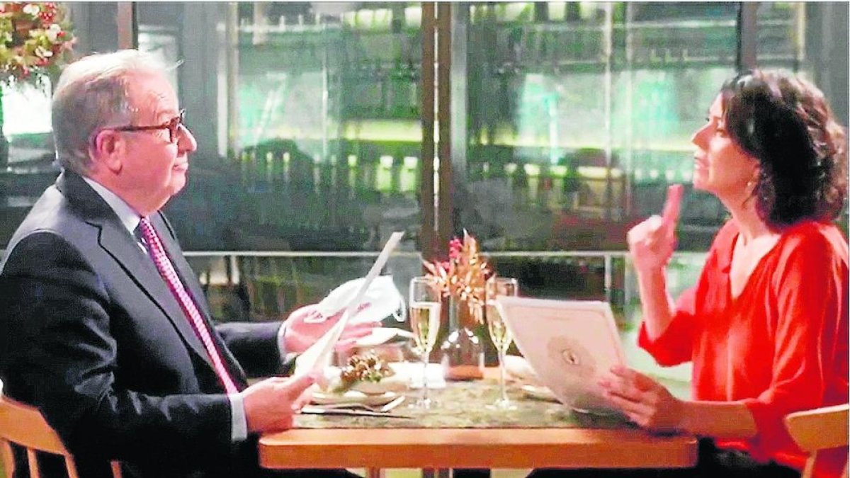 Cuní y Lídia Heredia en la promo.