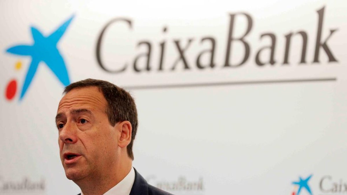 El conseller delegat de CaixaBank, Gonzalo Gortázar.