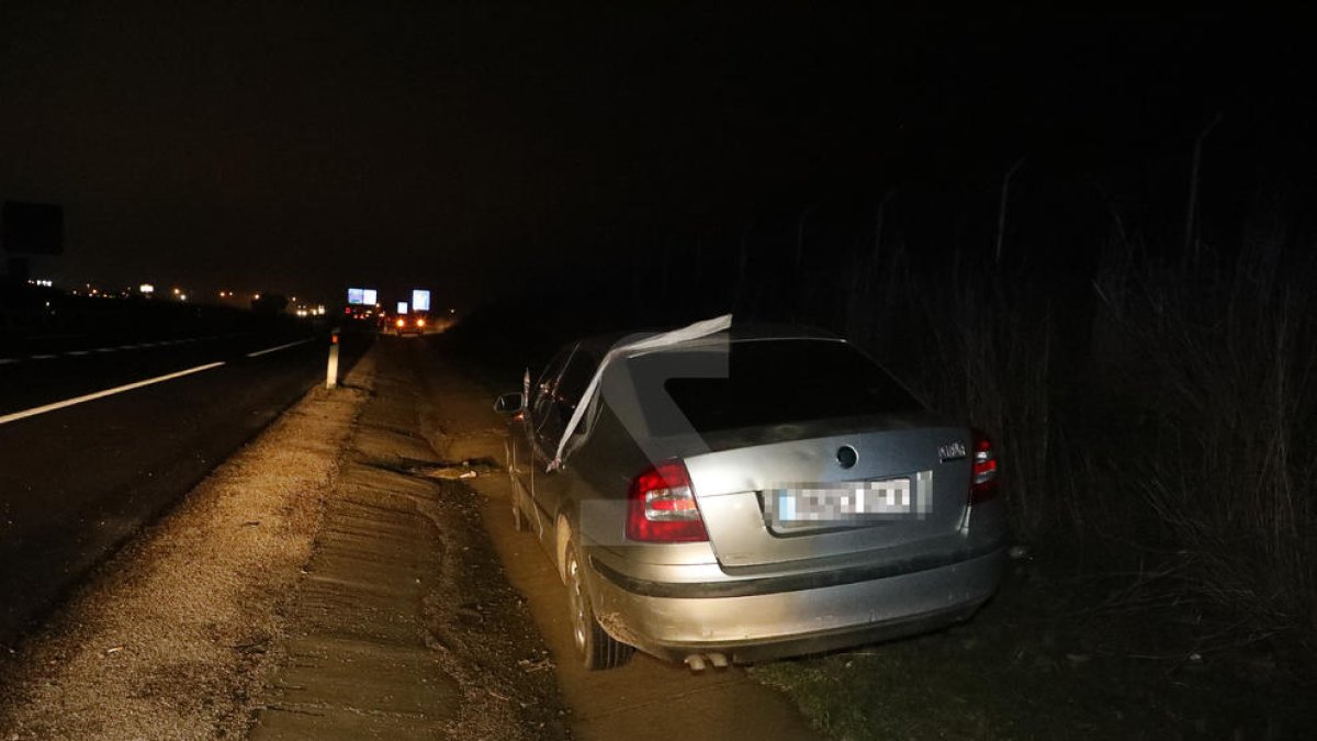 Imagen del vehículo que conducía el hombre.