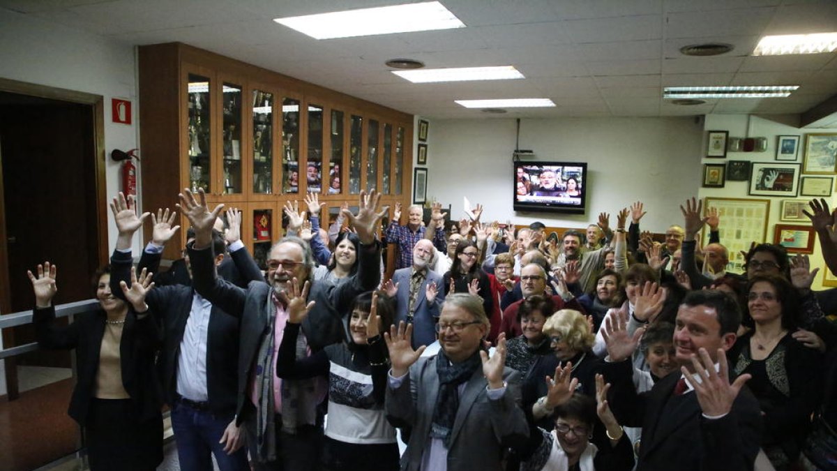 La Llar del Sord, el año pasado durante su fiesta anual.