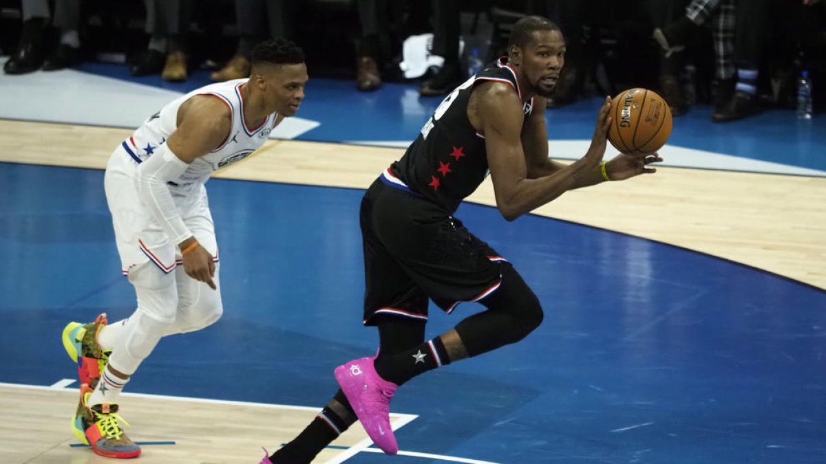 Kevin Durant, MVP a l’All Star