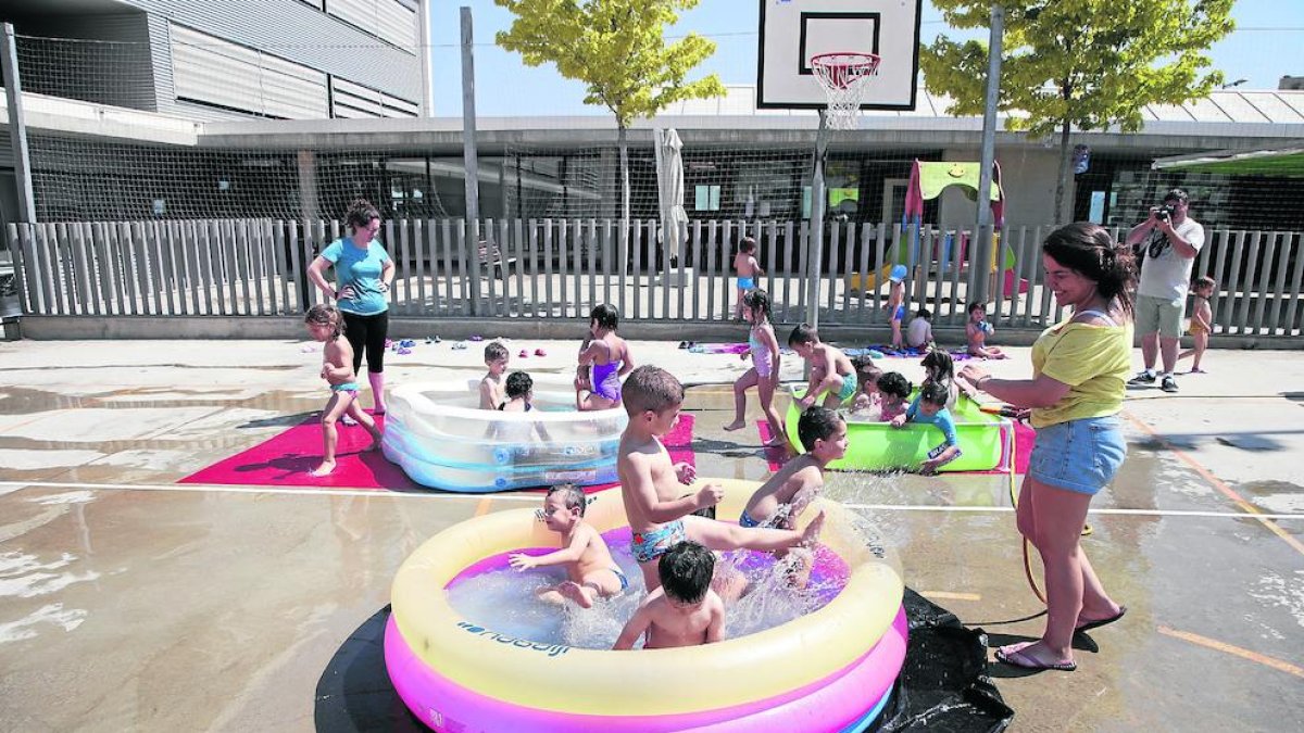 Imatge d’activitats del programa Estiu de Joc de l’any passat.