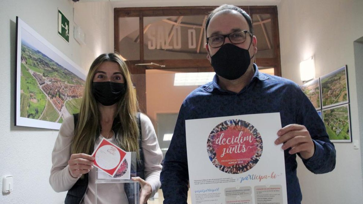 La presentación del presupuesto participativo de Alpicat.