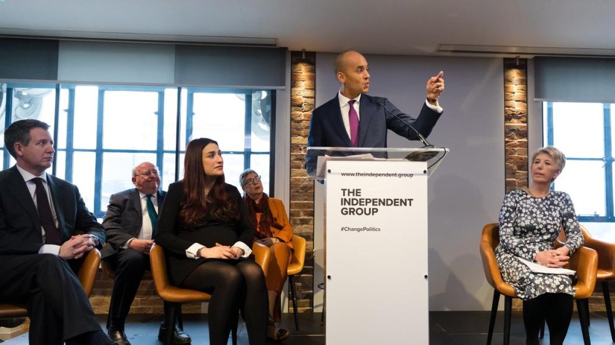 Imatge dels diputats que han deixat el Partit Laborista.