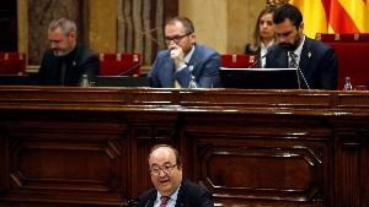 Iceta pide amparo al Constitucional tras la actitud 