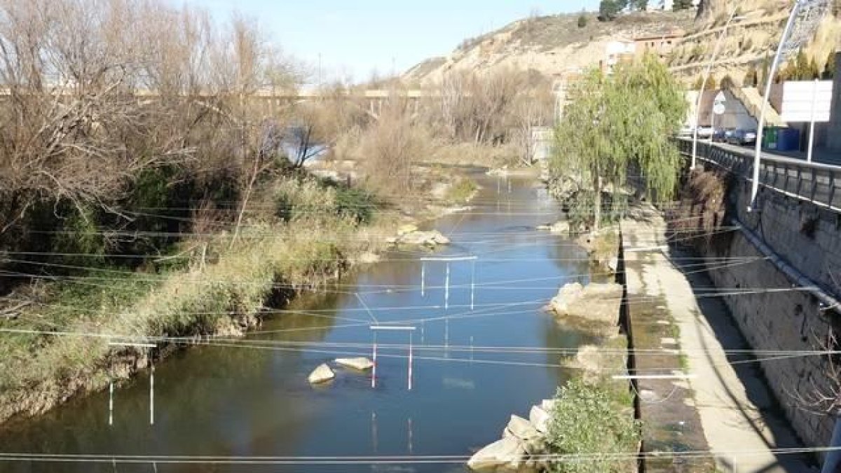 Canal d’aigües braves i eslàlom del Cinca a Fraga.