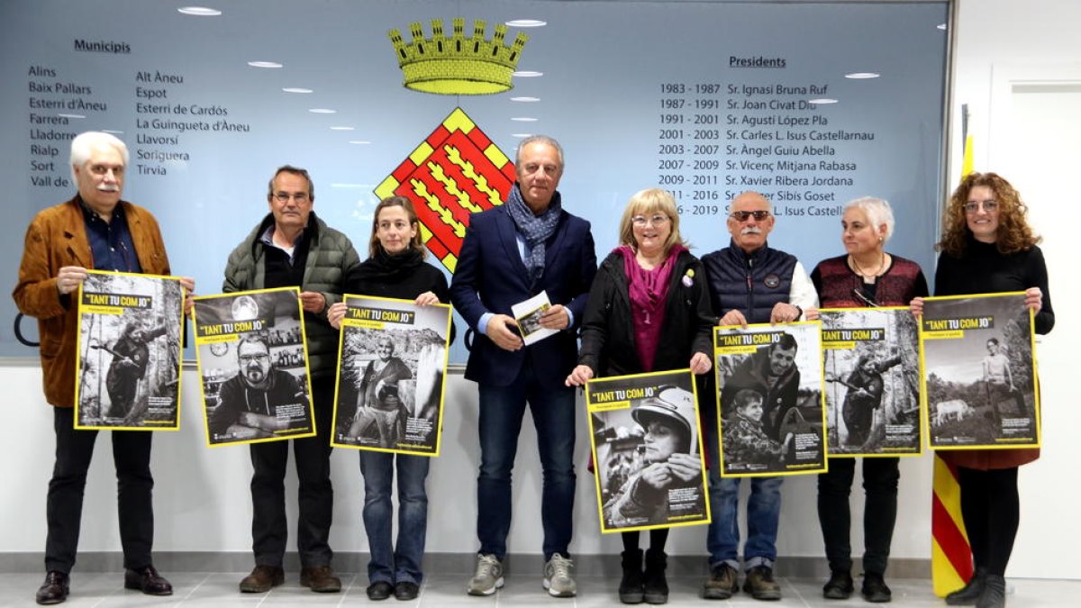 La campaña se presentó ayer en el consell comarcal del Sobirà.