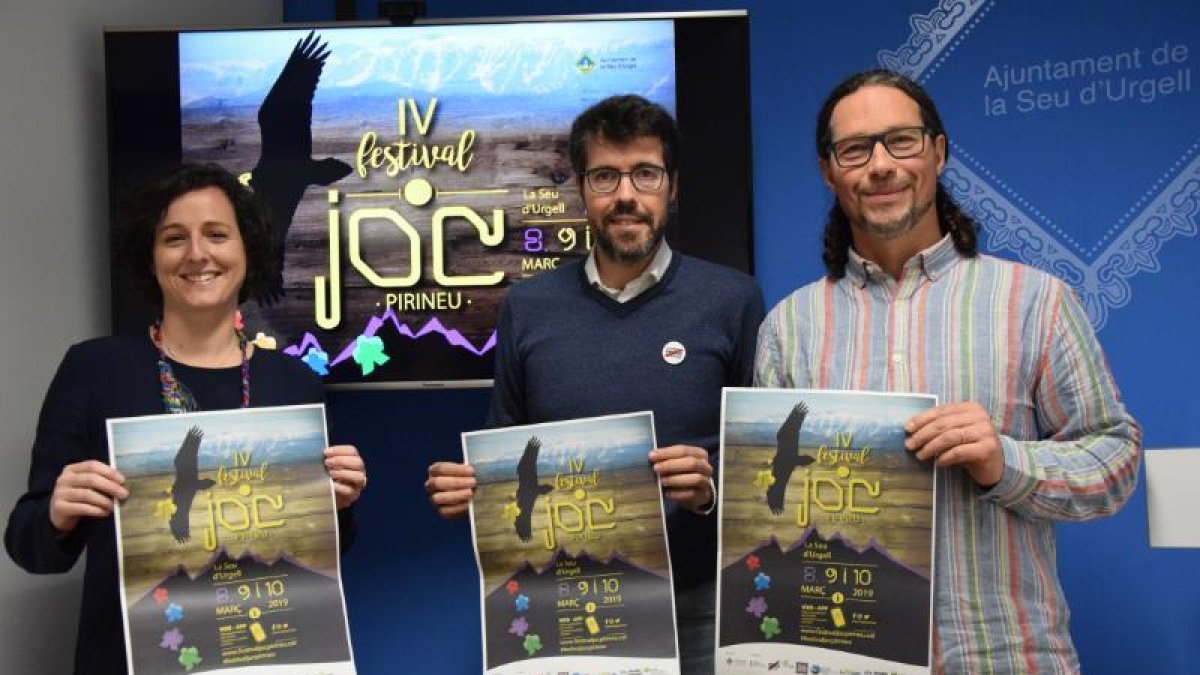 Presentació del festival a l’ajuntament de la Seu d’Urgell.