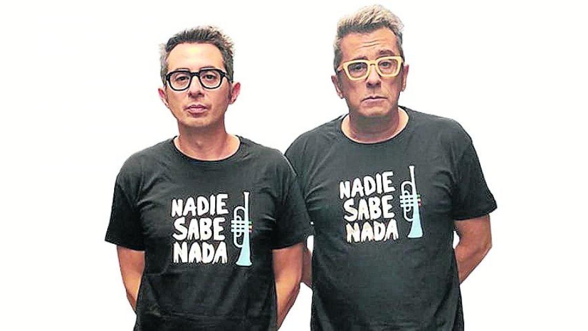 Berto y Andreu, en ‘Nadie sabe nada’.