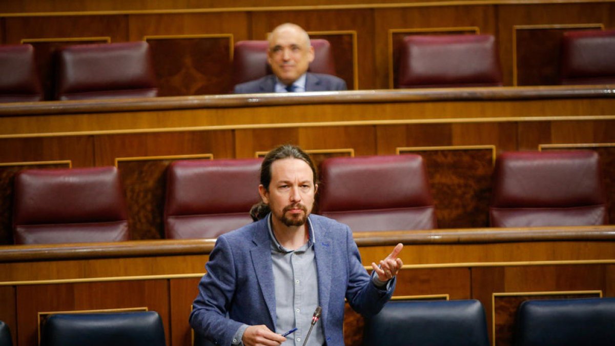 El vicepresidente segundo del Gobierno, Pablo Iglesias.