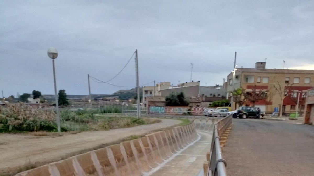 La reparación de la acequia del Cap que se ha hecho en Rosselló.