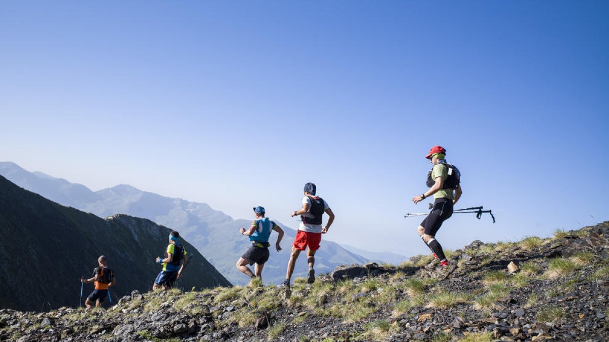 Corredores durante una edición de la Buff Epic Trail.