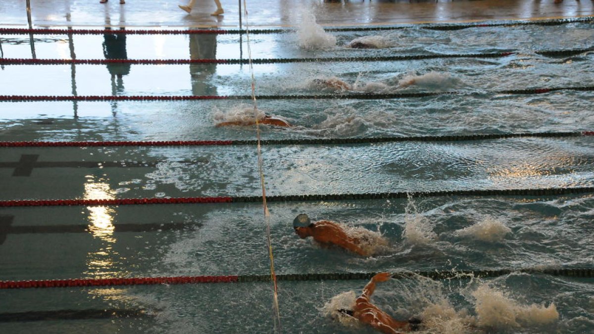 La UdL brilla en el Catalán de natación