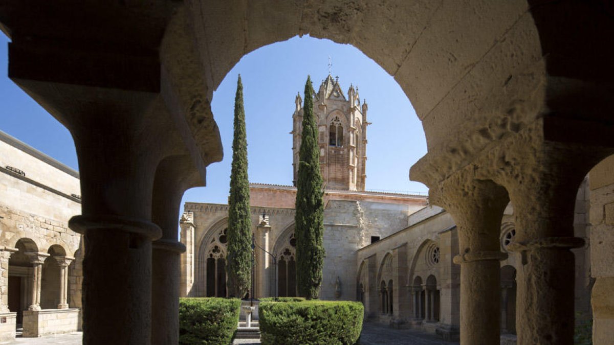 Imagen del monasterio de Vallbona de Les Monges.