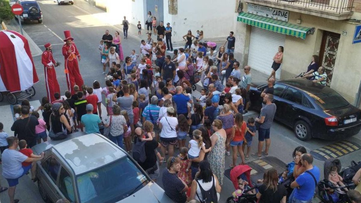 Cercavila d'inici de la Festa Major d'Alpicat