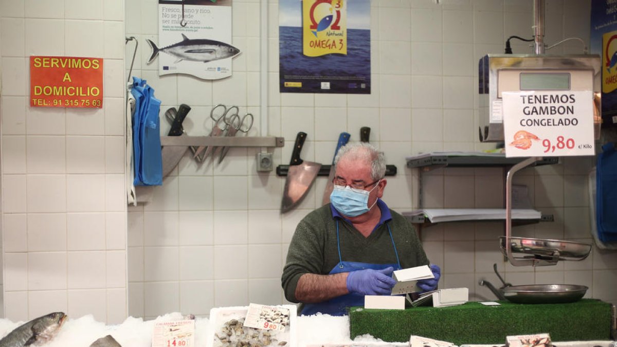 Toma de temperatura.