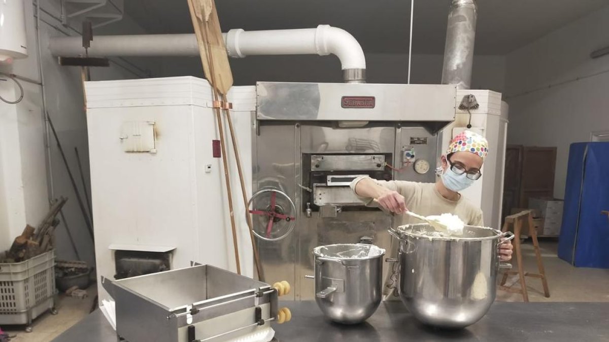 El horno recuperó la actividad el pasado lunes.