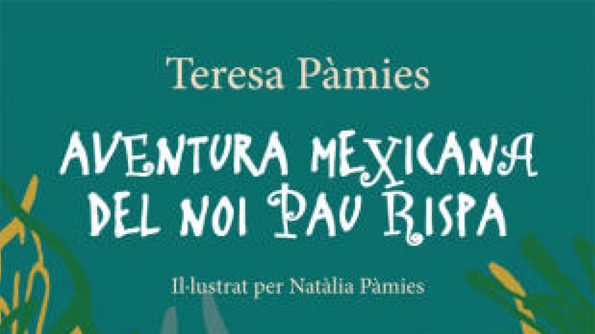 La neta de Pàmies il·lustra una obra seva