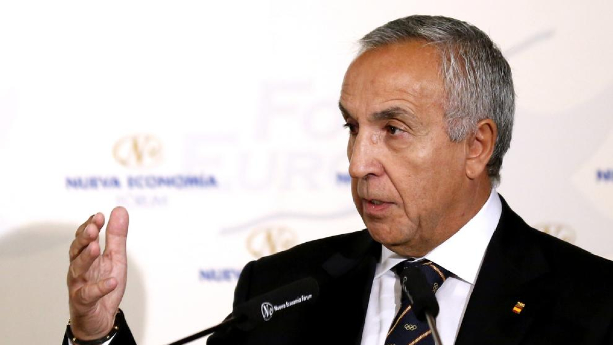 El president del Comitè Olímpic Espanyol, Alejandro Blanco.