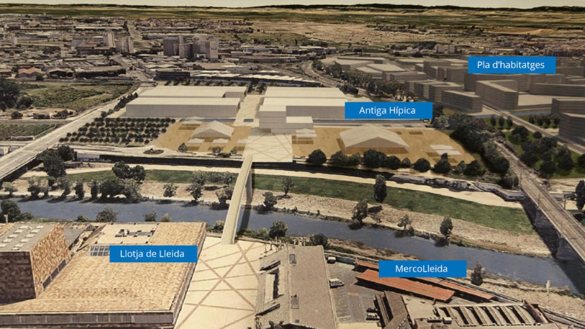 El plànol del nou recinte